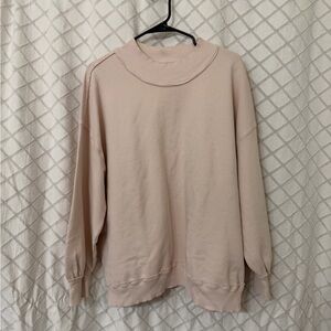 We The Free Light Pink Pullover - oversized small